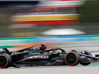 Lewis Hamilton počas Veľkej ceny Španielska.