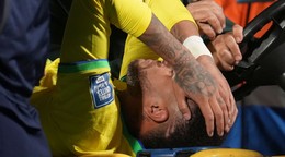 Zranený Neymar