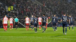 Momentka po zápase VfL Bochum - Bayern Mníchov.