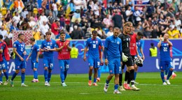 Slovenskí futbalisti po prehre s Ukrajinou v zápase skupiny E na EURO 2024 (ME vo futbale).