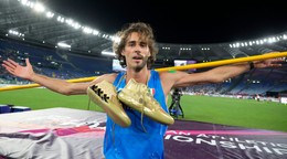 Gianmarco Tamberi získal zlato na ME v atletike 2024.