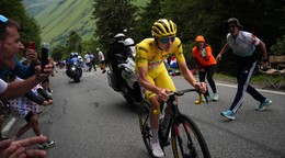 Tadej Pogačar počas Tour de France 2024. 