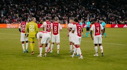 Futbalisti Ajaxu Amsterdam.