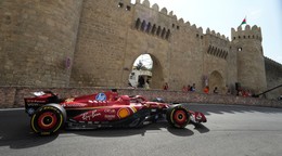 Charles Leclerc na Ferrari.