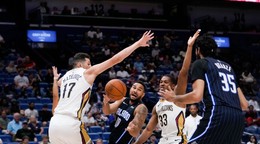 Fotka zo zápasu New Orleans Pelicans - Orlando Magic.