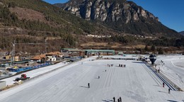 Areál bežeckého lyžovania. 