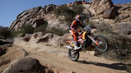 Daniel Sanders na Rely Dakar 2025.