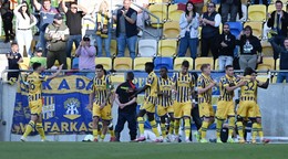 Futbalisti DAC Dunajská Streda.