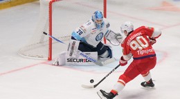 Momentka zo zápasu Nitra - Liptovský Mikuláš