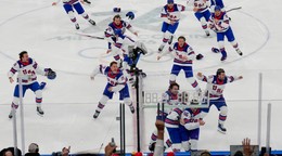 Radosť Američanov po zisku zlata.