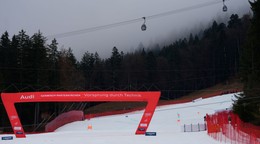 Zjazdovka Kandahar v Garmisch Partenkirchene