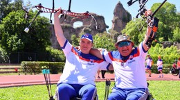Vľavo Marcel Pavlík, vpravo Martin Dorič.