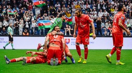 Hráči Azerbajdžanu v malom futbale