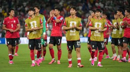 Futbalisti Kórejskej republiky počas MS 2026.