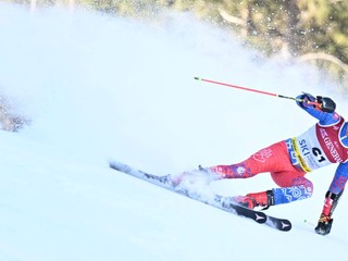 Martin Hyška na MS v zjazdovom lyžovaní 2023.