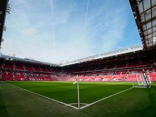 Štadión Manchestru United Old Trafford.