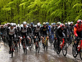 Cyklisti na Giro d'Italia 2023. 