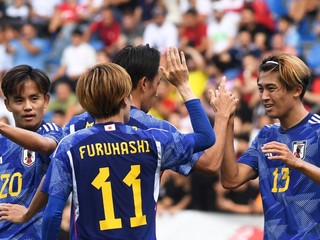 Futbalisti Japonska.