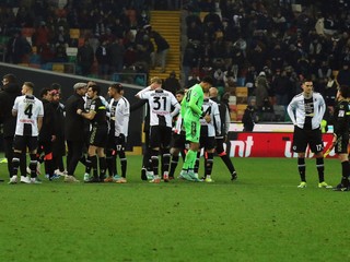Futbalisti Udinese Calcio.