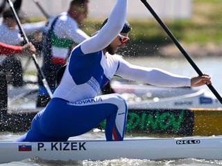 Slovenský reprezentant v rýchlostnej kanoistike Peter Kizek.