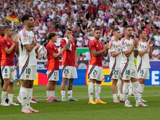 Maďarskí futbalisti.