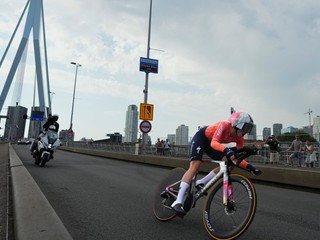 Demi Volleringová počas 3. etapy Tour de France Femmes.