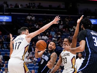 Fotka zo zápasu New Orleans Pelicans - Orlando Magic.