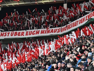 Fanúšikovia 1. FC Kolín.