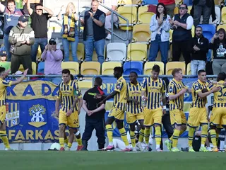 Futbalisti DAC Dunajská Streda.
