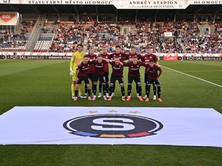 Futbalisti Sparty Praha pred finále Českého pohára proti Olomoucu.