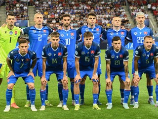 Tím Slovenska pred zápasom Slovensko - Taliansko na EURO U21 2025.