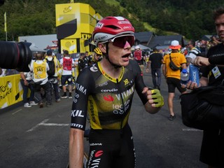 Jonas Vingegaard počas Tour de France 2025.