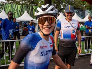 Viktória Chladoňová získala striebornú medailu v pretekoch U23 na MS v cyklistike 2025.