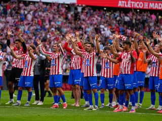 Hráči Atlética Madrid