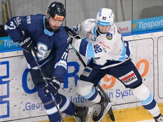 Zľava Radovan Bondra (Bratislava) a Miloš Bubela (Nitra) 