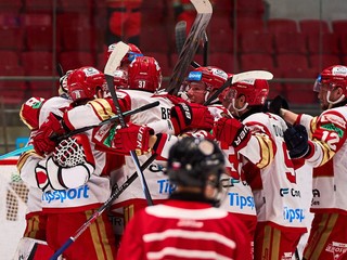 Hráči Prešova sa tešia z víťazstva