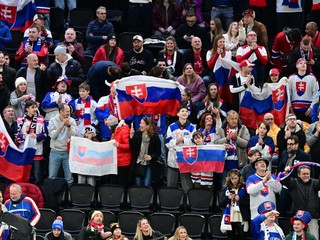 Slovenskí hokejoví fanúšikovia 