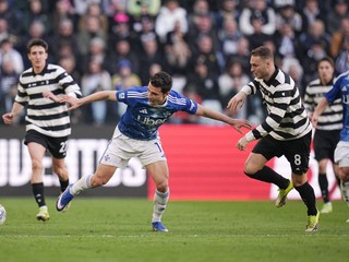 Momentka zo zápasu Juventus - Como.