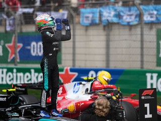 Kimi Antonelli sa raduje z výhry