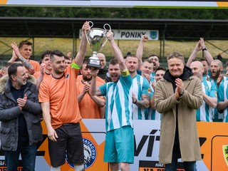 Momentka zo zápasu Poniky - Braväcovo v VII. lige ObFZ Banská Bystrica.