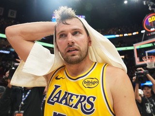 Basketbalista Los Angeles Lakers Luka Dončič.