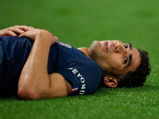 Futbalista PSG Achraf Hakimi.