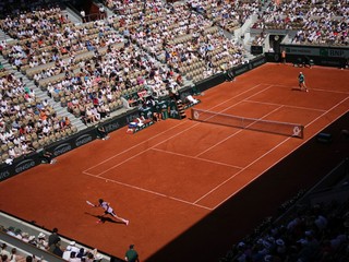 Ilustračný záber zo zápasu na Roland Garros 2026.