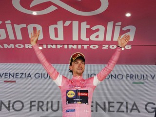 Jhonatan Narvaez po 4. etape na Giro d'Italia 2026. 