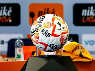 Na snímke nová oficiálna lopta Niké ligy.