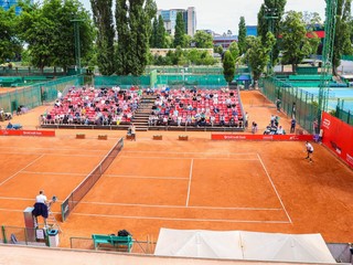 Centrálny kurt na Bratislava Open 2026.