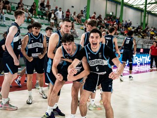 Basketbalisti Slovenska do 18 rokov