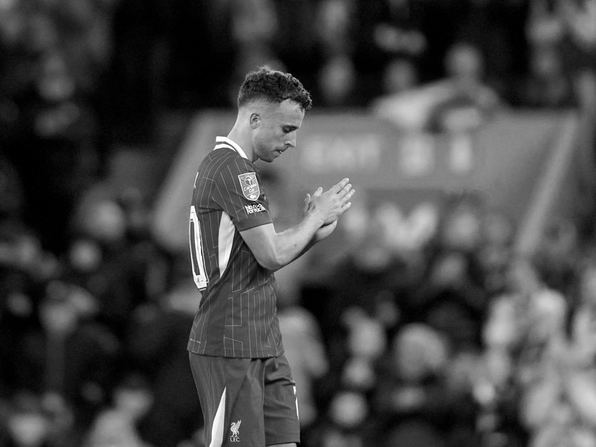 Diogo Jota v drese Liverpool FC. 