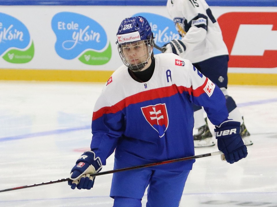 Slovenský reprezentant Tobias Pitka.