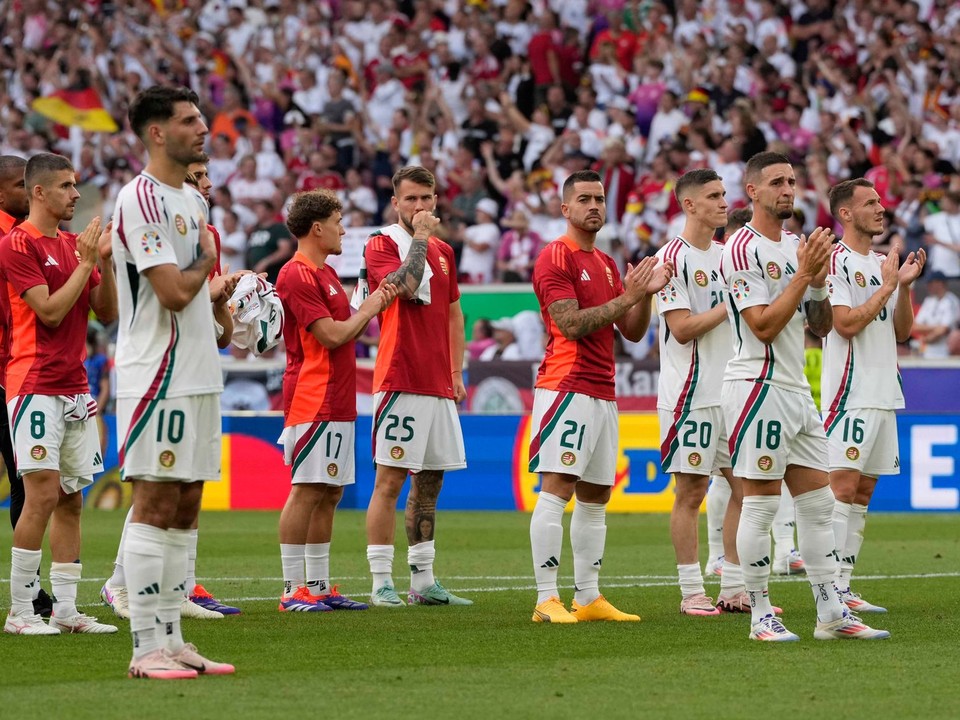 Maďarskí futbalisti.